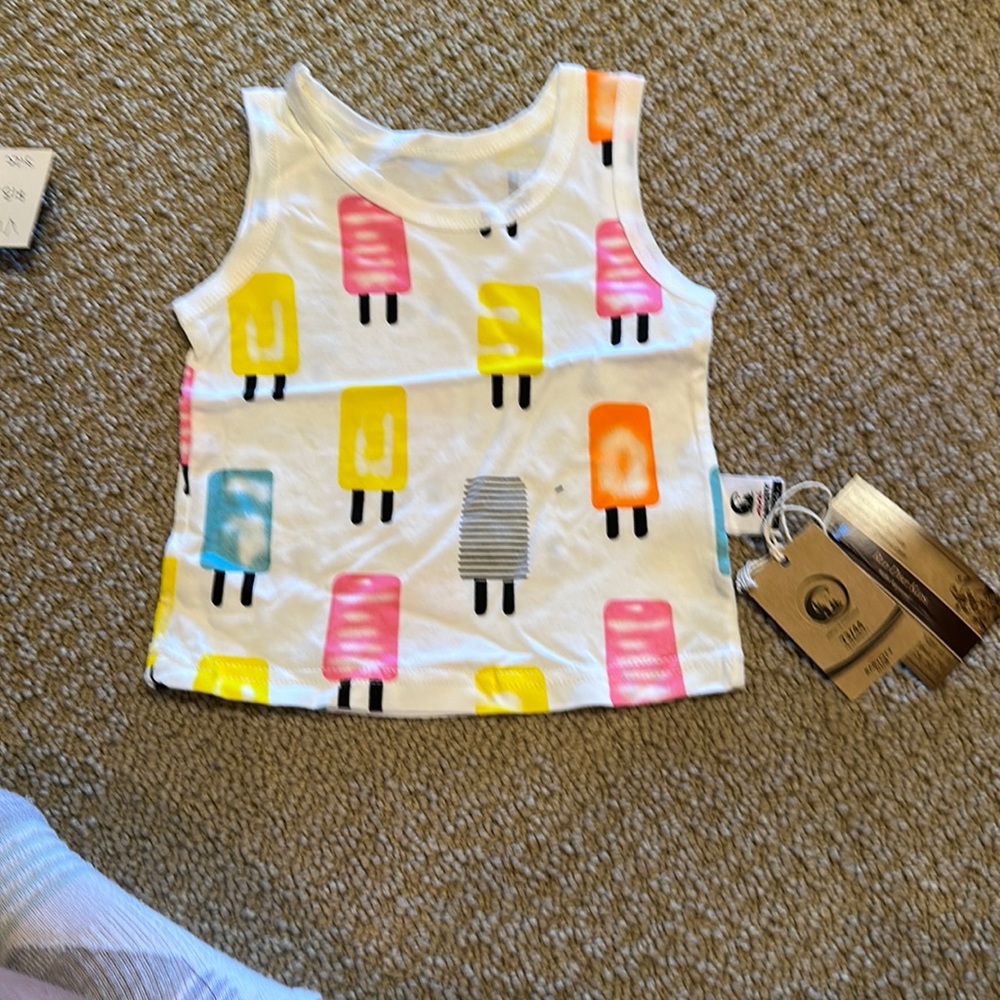 Little kids popsicle tank